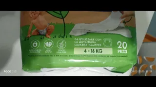 Pampers Green Generation 4-16 kg.