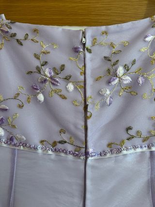 Vestido de fiesta niña/arras lila