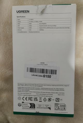 UGREEN Hub USB-C 6 en 1 HDMI
