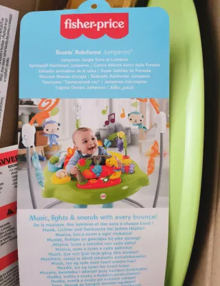Saltador Jumperoo Rainforest Fisher-Price