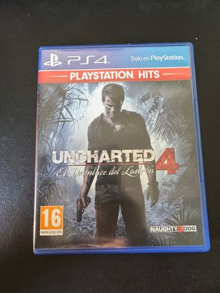 Uncharted 4 PS4 (PlayStation 4) - Edición Hits