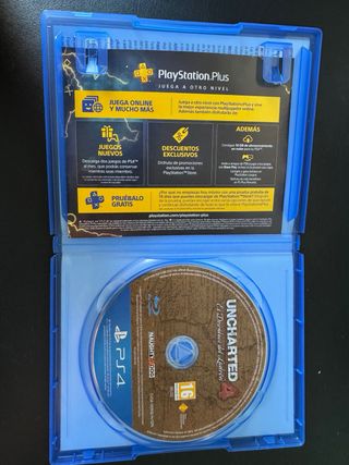 Uncharted 4 PS4 (PlayStation 4) - Edición Hits