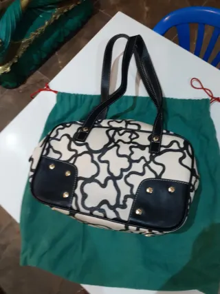Bolso Tous Beige y Negro