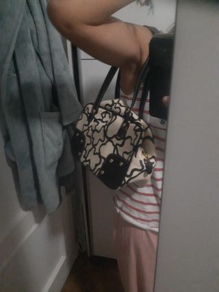 Bolso Tous Beige y Negro