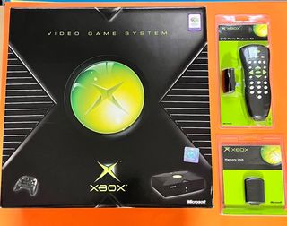 Xbox clásica Original + memory + DVD nuevos