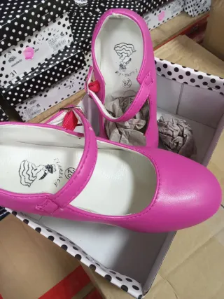 Zapatos Flamenca Rojos Talla de la 21 a la 41 
