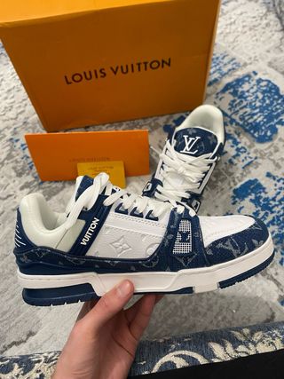 Scarpe Louis Vuitton Blu/Bianche