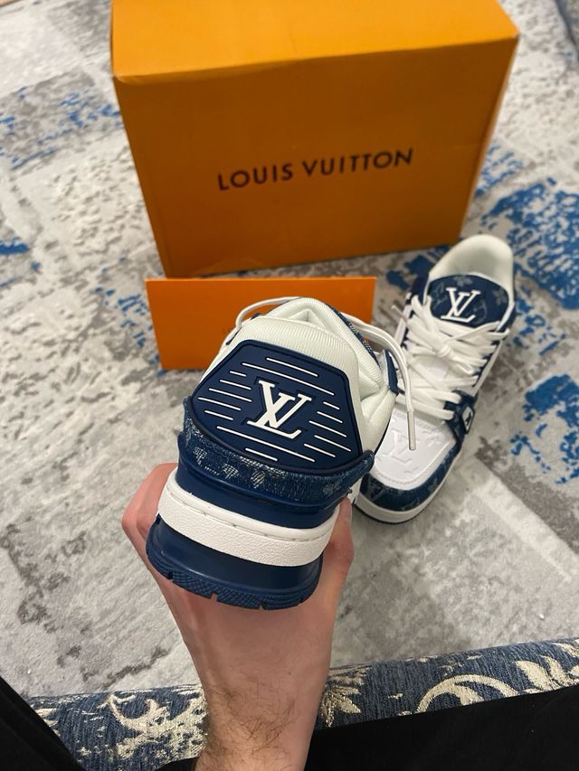 Scarpe Louis Vuitton Blu/Bianche