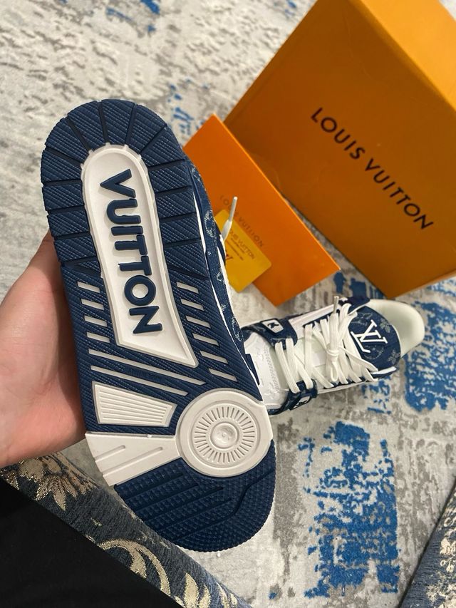 Scarpe Louis Vuitton Blu/Bianche