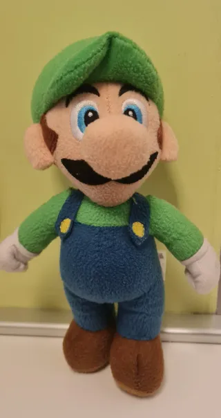 Peluche Luigi Super Mario Bross Originale