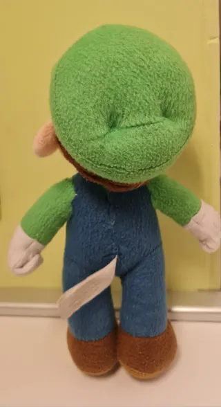 Peluche Luigi Super Mario Bross Originale