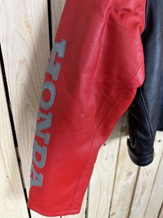 CHAQUETA T-M MOTO GARIBALDI HONDA NEGRO 48