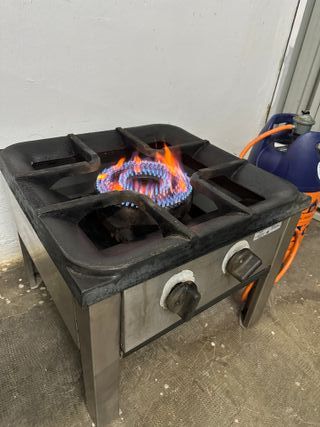 Cocina de gas butano