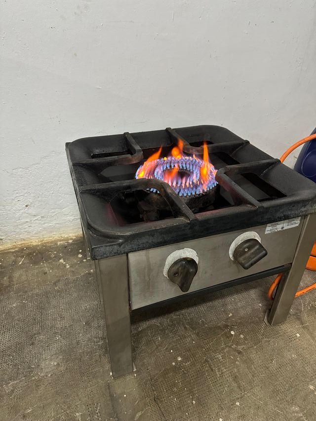 Cocina de gas butano