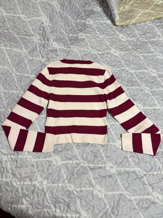 Camiseta Zara Rayas Manga Larga