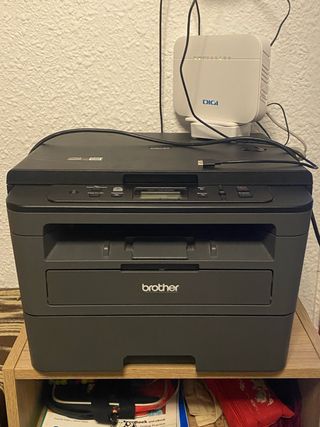 Impresora Brother Negra Multifunción