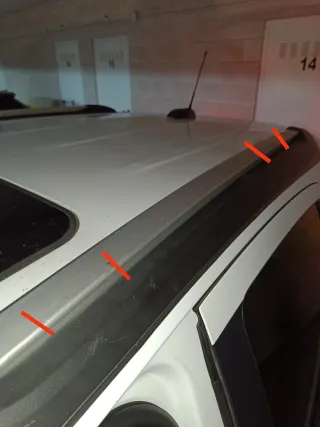 Barras de techo Thule + Cofre Touring M ( 400L)
