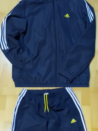 Chándal Adidas Azul y Blanco