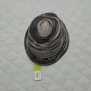 Cappello uomo grigio nero beige tg.59