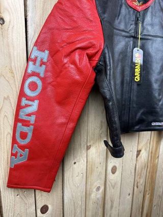 CHAQUETA T-XS DE MOTO GARIBALDI HONDA NEGRO 