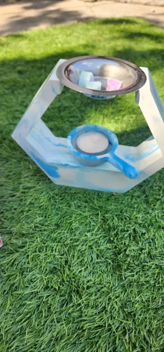 Quemador hexagonal de Resina para Wax Melts
