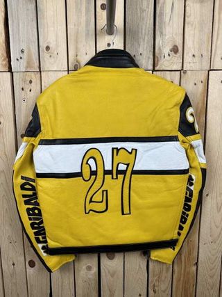 CHAQUETA T-S DE MOTO GARIBALDI AMARILLO 27 B