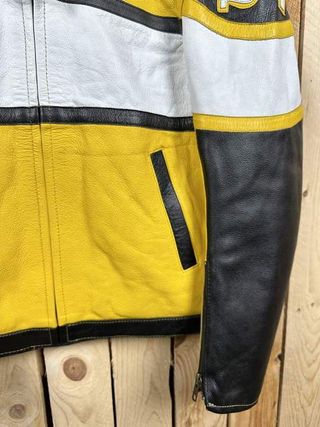 CHAQUETA T-S DE MOTO GARIBALDI AMARILLO 27 B