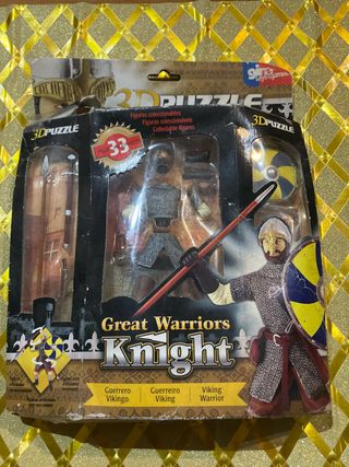 3D Puzzle Great Warriors Knight