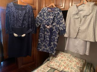 Lote 3 vestidos ceremonia + zapatos 39