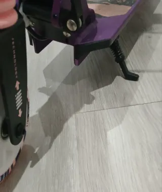 Patinete Oxelo Morado Ruedas Rosas