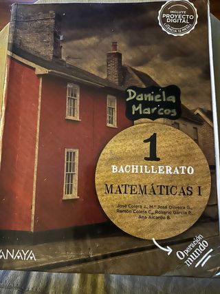 Matemáticas I.