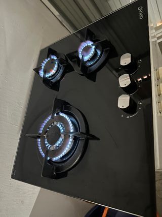 Encimera de gas butano Cata