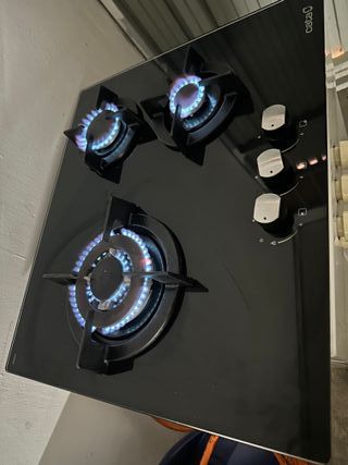 Encimera de gas butano Cata
