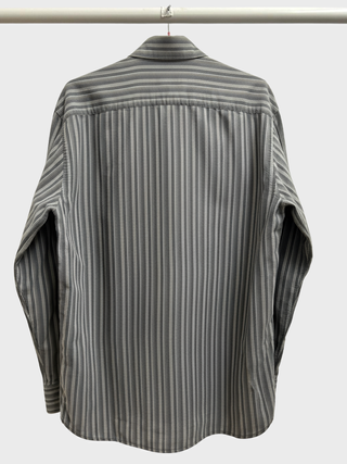 Camisa Thomas Burberry rayas gris Talla L