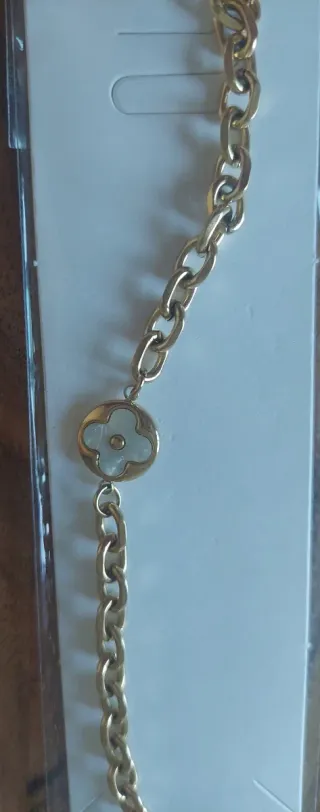 Pulseras de trébol de acero inoxidable