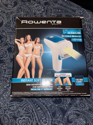 Depiladora IPL Rowenta Instant Soft Compact de segunda mano por 90