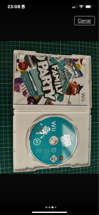 Juego Wii Family Party Hasbro