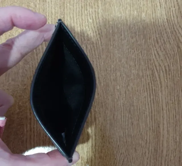 Tarjetero Furla Azul y Blanco