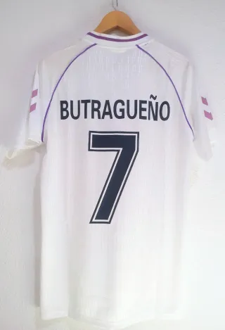 Camiseta Butragueño Talla L Fútbol Retro Vintage 