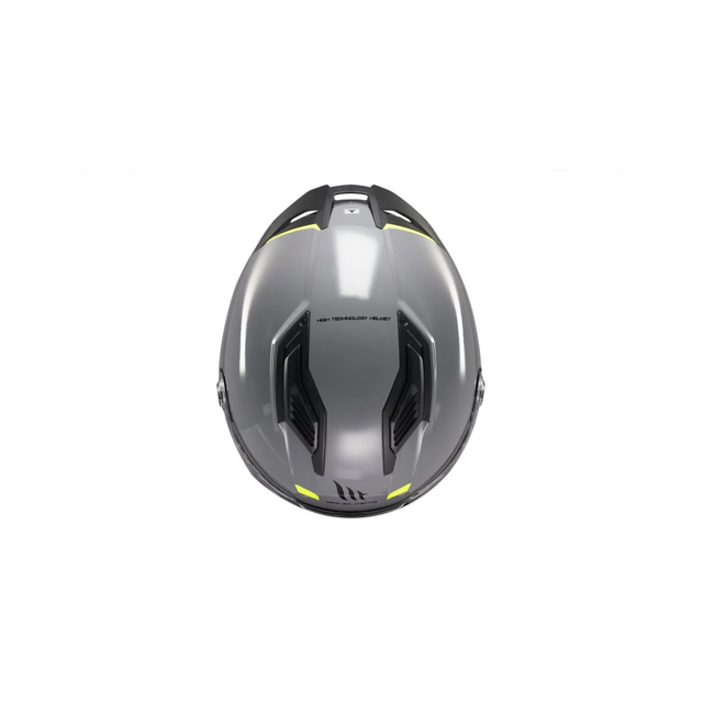 Casco MT Stinger 2 Solid A12 Gris Fluor