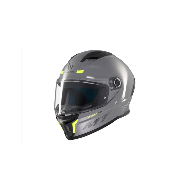 Casco MT Stinger 2 Solid A12 Gris Fluor