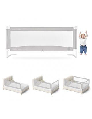 Barrera Cama Bebé 150x88 Gris