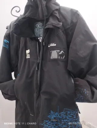 Lote 3 chaquetas hombre negras y azules