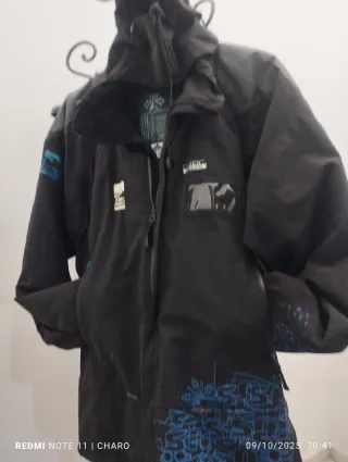 Lote 3 chaquetas hombre negras y azules