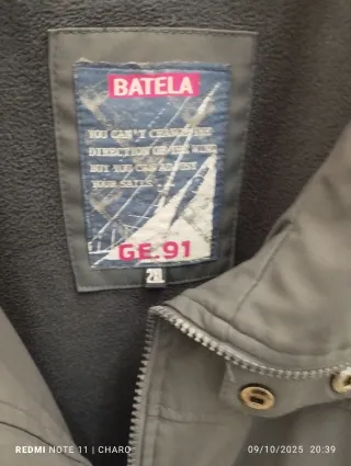 Lote 3 chaquetas hombre negras y azules
