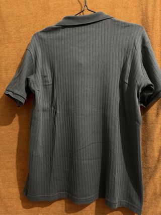 Camiseta Polo Verde Oliva Manga Corta