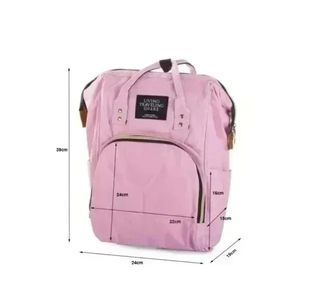 Mochila bebé carrito rosa - Nueva