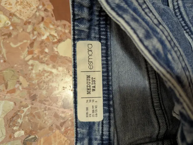 Vaqueros cortos Esmara mujer elásticos Talla M
