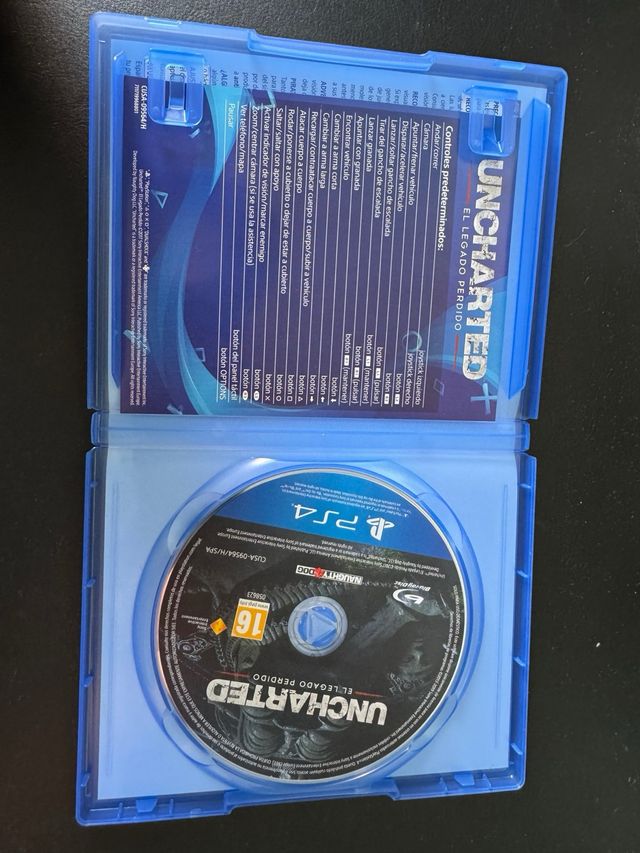 Uncharted: El Legado Perdido PS4