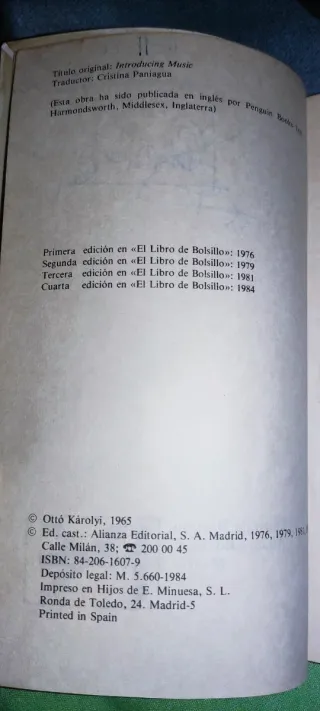 Introduccion a la musica